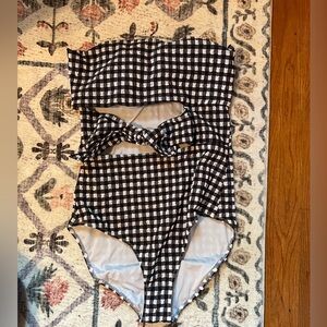 aerie gingham swimsuit